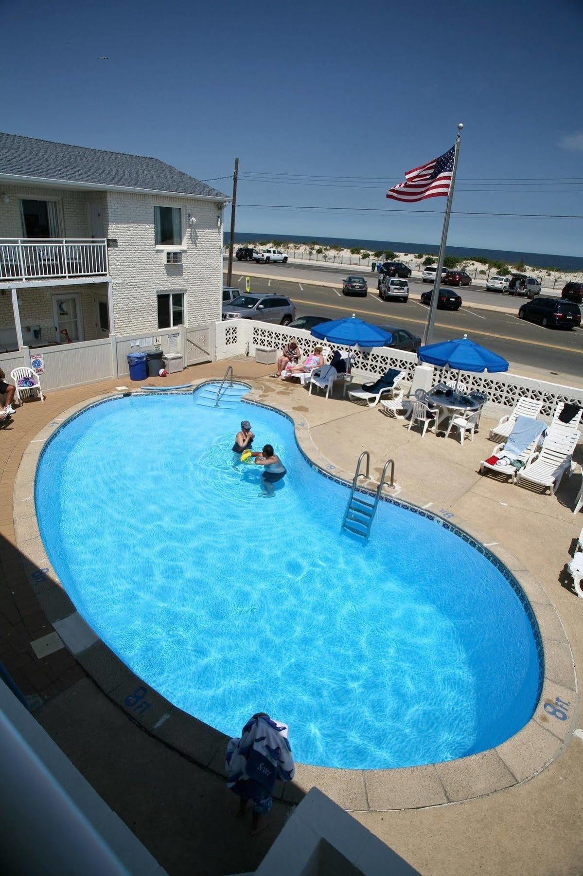 Luna Mar Motel Seaside Park Esterno foto
